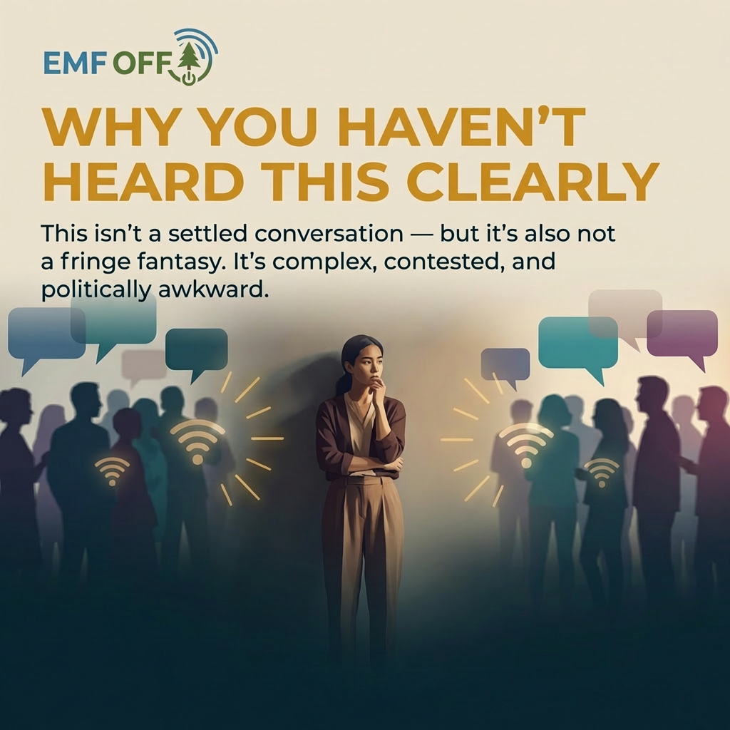 Some people get sick in modern wireless environments. And no one knows how to talk about it properly.