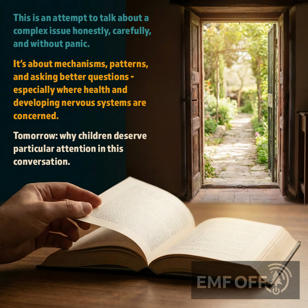 Some people get sick in modern wireless environments. And no one knows how to talk about it properly.