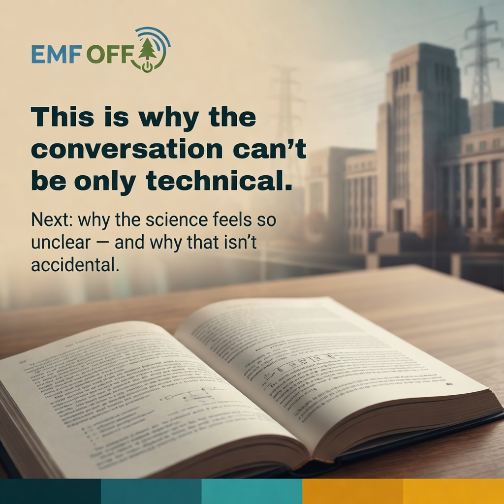 Some people get sick in modern wireless environments. And no one knows how to talk about it properly.