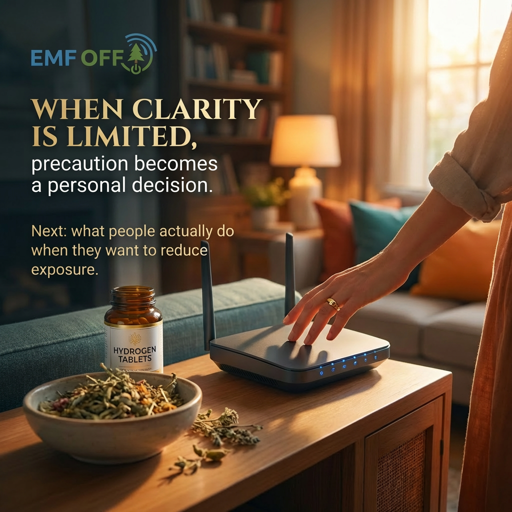 Some people get sick in modern wireless environments. And no one knows how to talk about it properly.