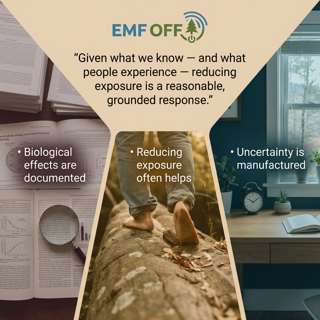 Some people get sick in modern wireless environments. And no one knows how to talk about it properly.